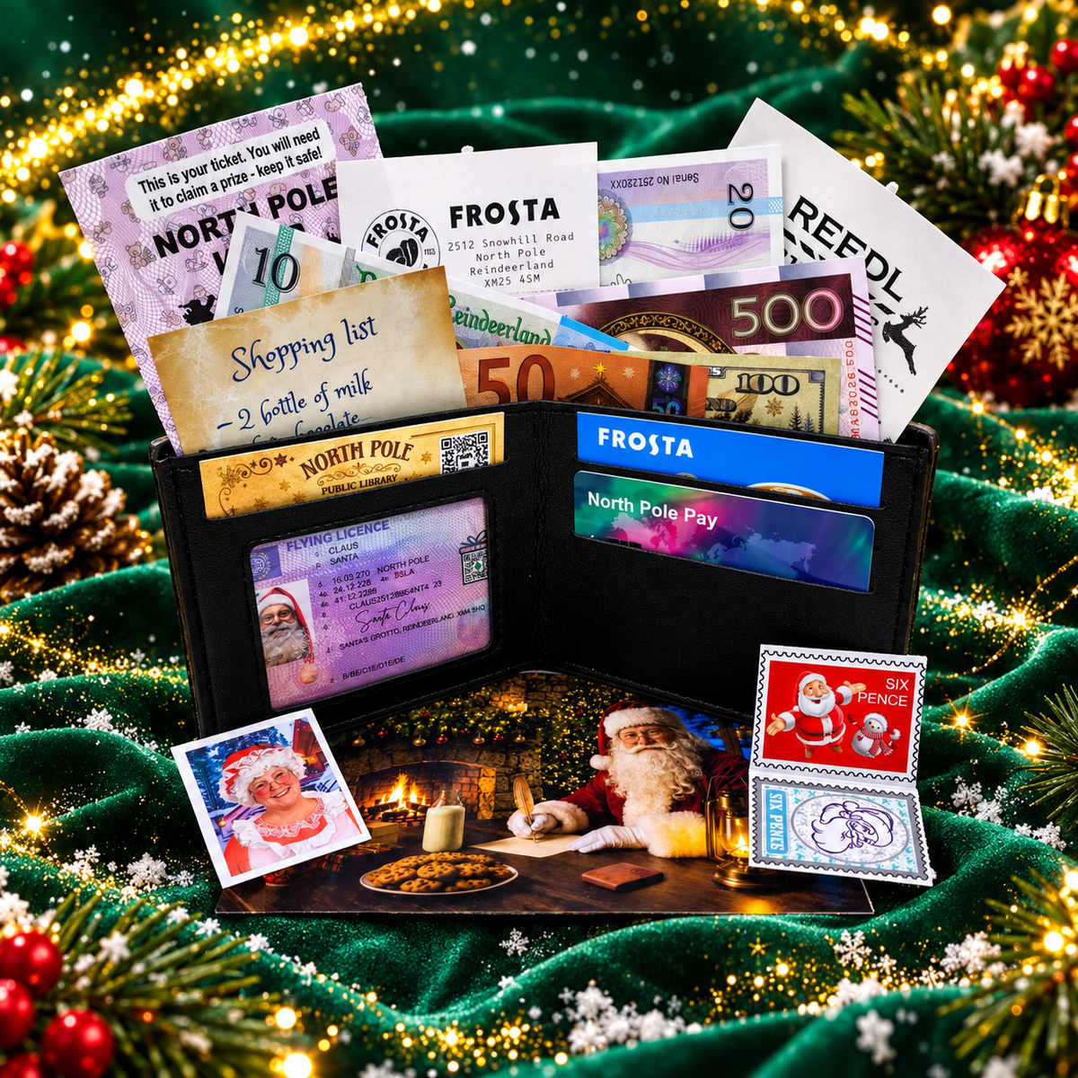 Original Santa's Lost Wallet