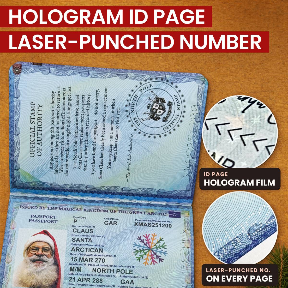 Santa's Lost Passport®