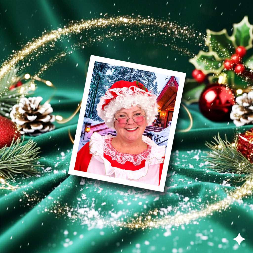 A photo of Mrs Claus from Santa's wallet