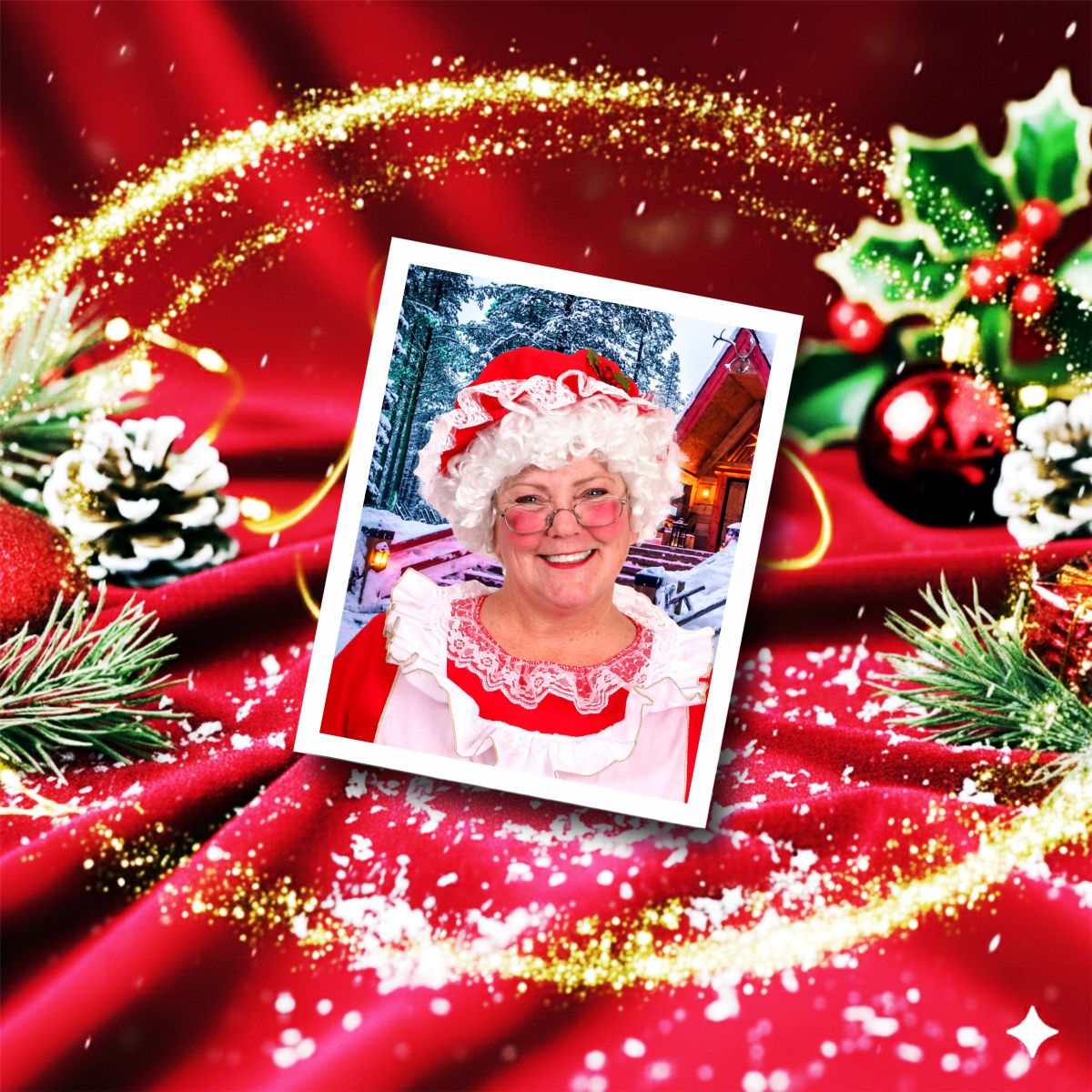 A photo of Mrs Claus from Santa's wallet