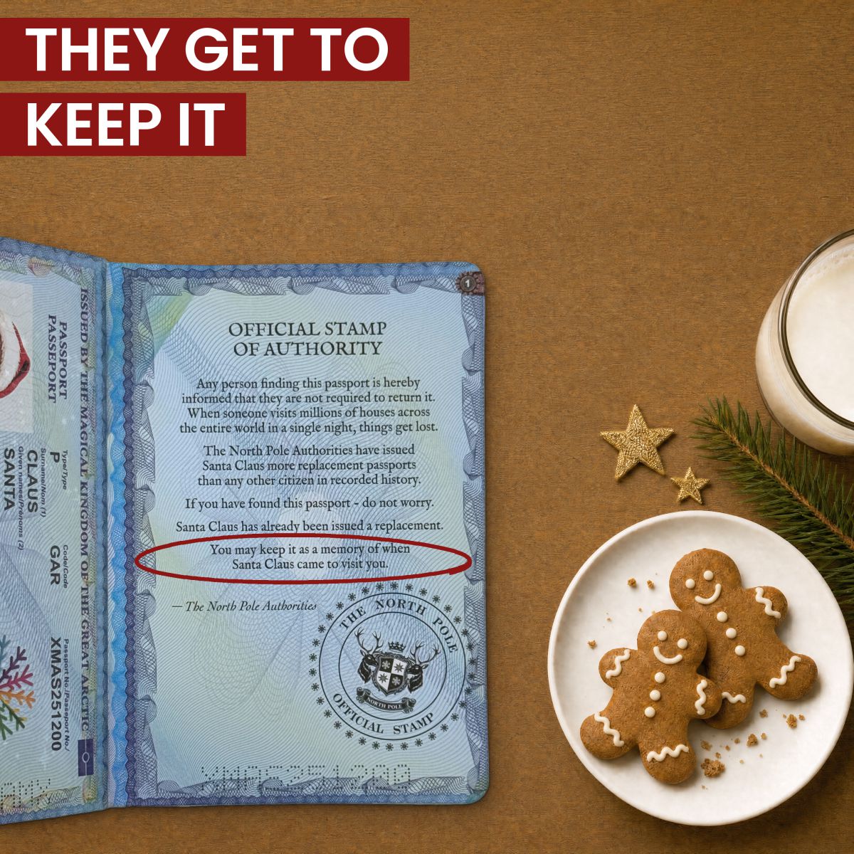 Santa's Lost Passport®