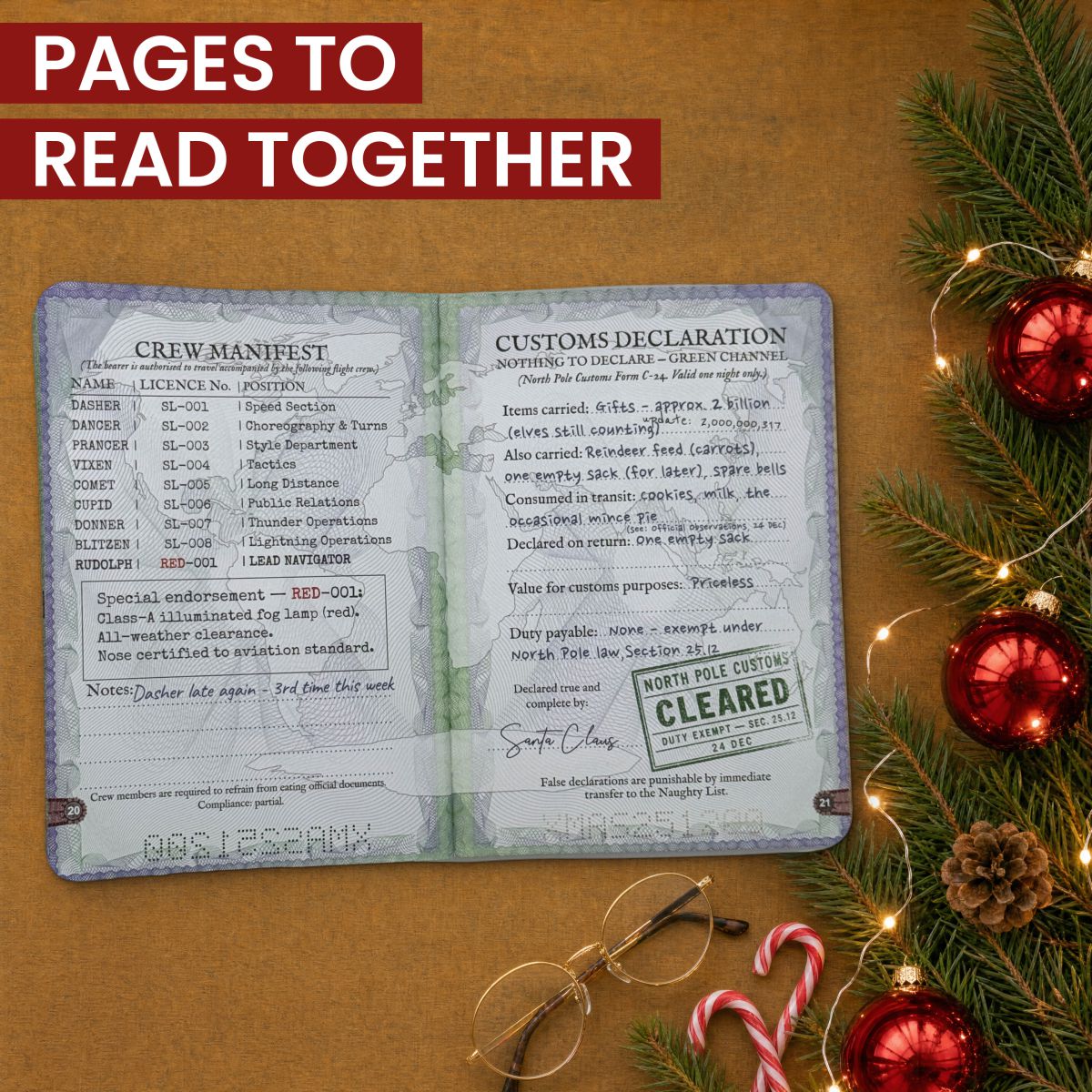 Santa's Lost Passport®