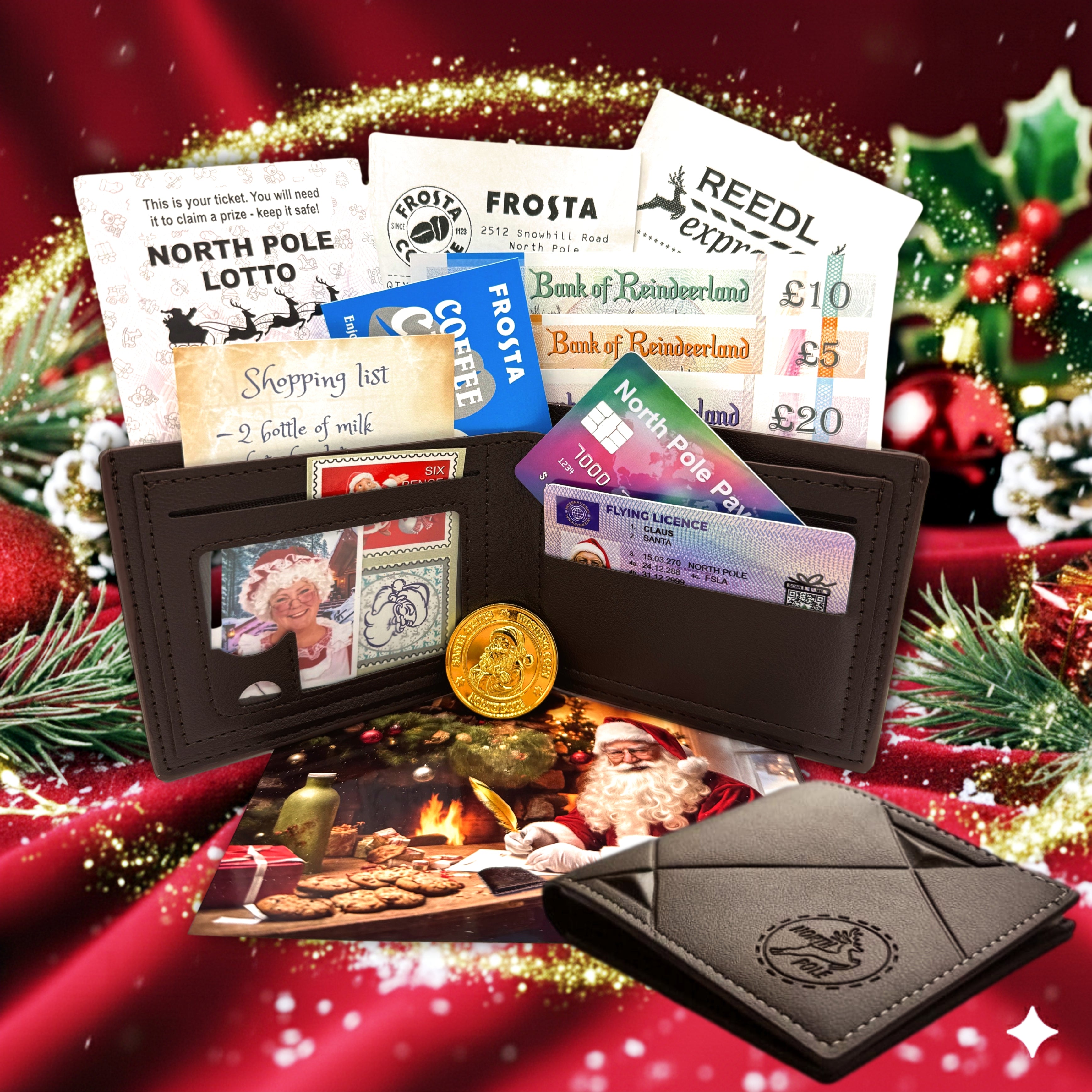 Santa's Lost Wallet DeLuxe LIMITED EDITION – Santas Lost Wallet